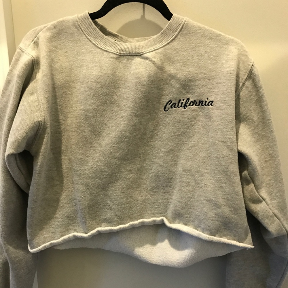 Cropped sweater